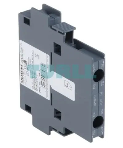 Siemens 3RH1921-1DA11 Auxiliary Switch 1 NO + 1 NC, Screw Terminal, for 3RT1 Contactors