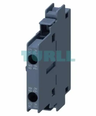 Siemens 3RH1921-1KA11 Auxiliary Switch Block 1 NO, 1 NC, Screw Terminal for 3RT1 Contactors