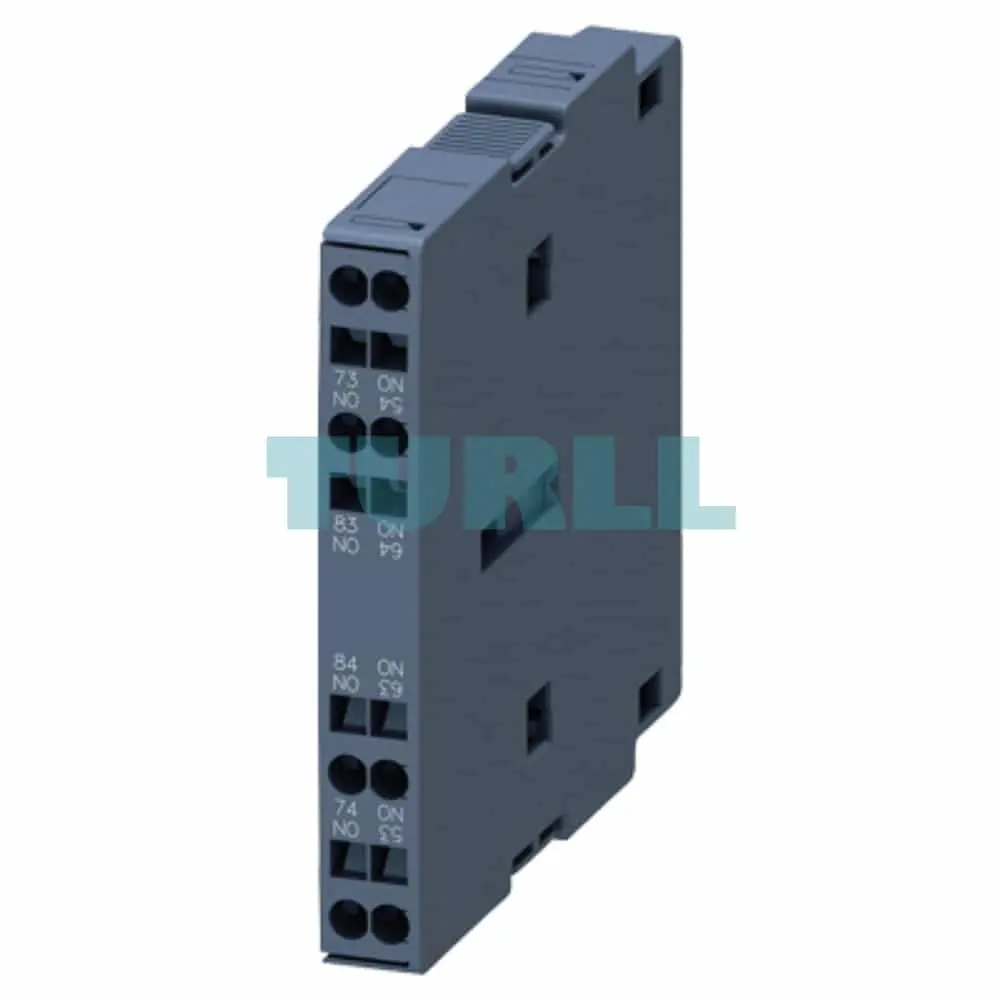 Siemens 3RH1921-2EA20 First Lateral Auxiliary Switch 2 NO Contacts, Spring-Type Terminal for 3RT1 Contactors Original Brand New 1 Siemens 3RH1921-2EA20 First Lateral Auxiliary Switch 2 NO Contacts, Spring-Type Terminal for 3RT1 Contactors