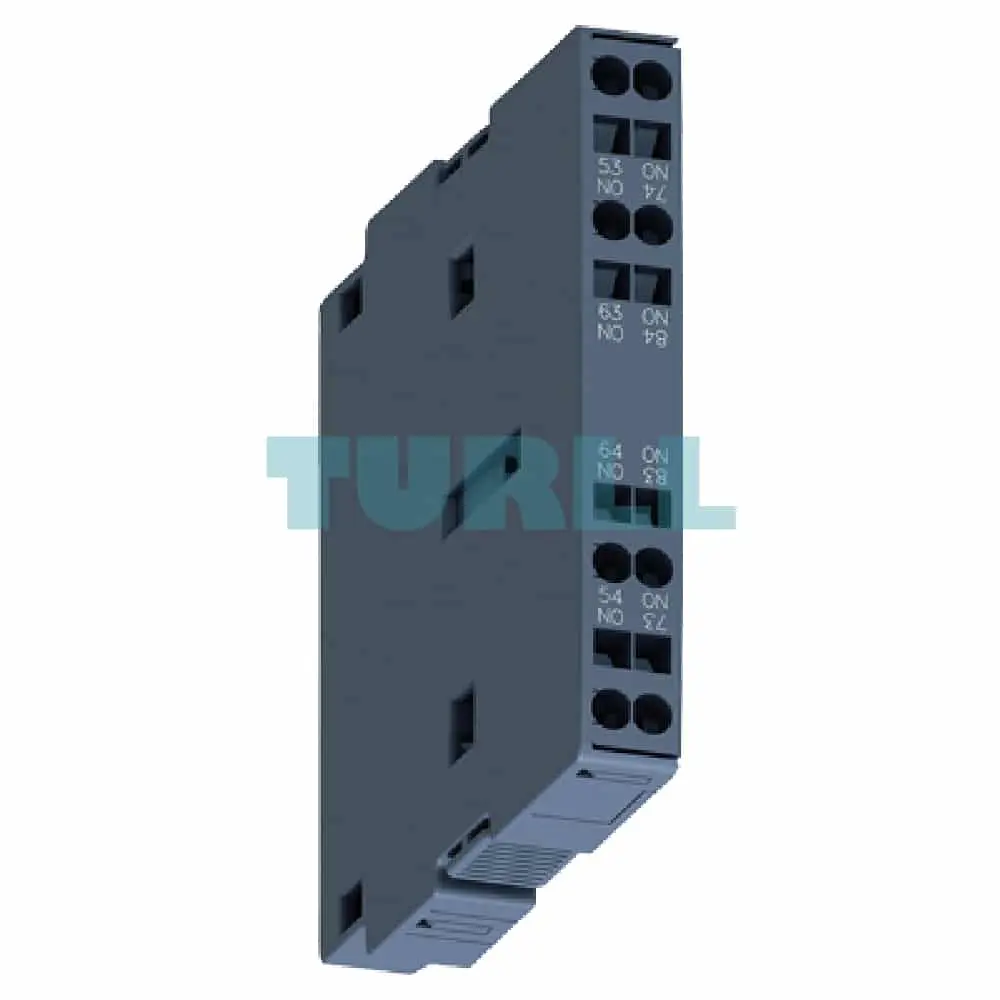 Siemens 3RH1921-2EA20 First Lateral Auxiliary Switch 2 NO Contacts, Spring-Type Terminal for 3RT1 Contactors Original Brand New 3 Siemens 3RH1921-2EA20 First Lateral Auxiliary Switch 2 NO Contacts, Spring-Type Terminal for 3RT1 Contactors