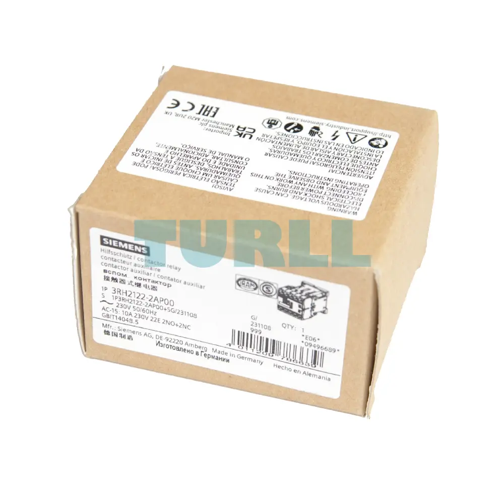 Siemens 3RH2122-2AP00 Contactor Relay, 2 NO + 2 NC, 230V AC, Size S00 Original Brand New 4 Siemens 3RH2122-2AP00 Contactor Relay, 2 NO + 2 NC, 230V AC, Size S00