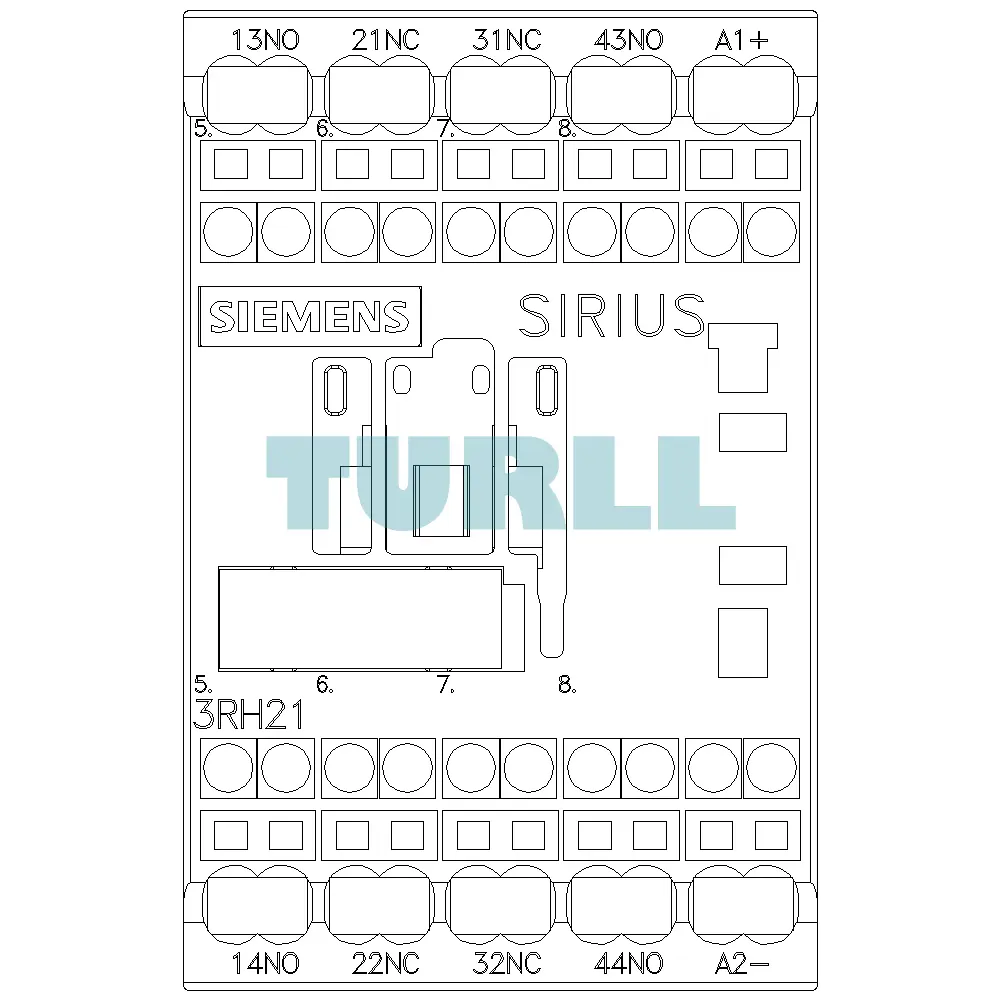 Siemens 3RH2122-2BB40 Contactor Relay 2 NO + 2 NC, 24V DC, Spring-Loaded Terminal, S00 Original Brand New 6 Siemens 3RH2122-2BB40 Contactor Relay 2 NO + 2 NC, 24V DC, Spring-Loaded Terminal, S00