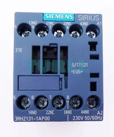 Siemens 3RH2131-1AP00 Contactor Relay, 3 NO + 1 NC, 230V AC, S00 Frame