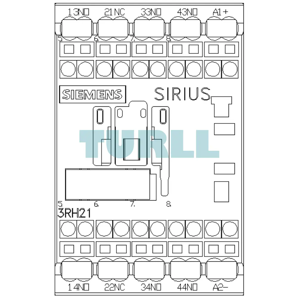 Siemens 3RH2131-2BB40 SIRIUS Contactor Relay, 3NO + 1NC, 24V DC, Spring‑Loaded Terminal, S00 Original Brand New 5 Siemens 3RH2131-2BB40 SIRIUS Contactor Relay, 3NO + 1NC, 24V DC, Spring‑Loaded Terminal, S00