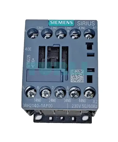 Siemens 3RH2140-1AP00 Contactor Relay 4 NO, 230V AC, Frame S00