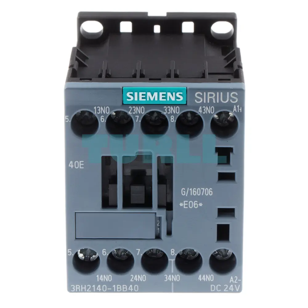 Siemens 3RH2140-1BB40 Contactor Relay 4 NO, 24V DC, S00 Frame, Screw Terminal Original Brand New 1 Siemens 3RH2140-1BB40 Contactor Relay 4 NO, 24V DC, S00 Frame, Screw Terminal