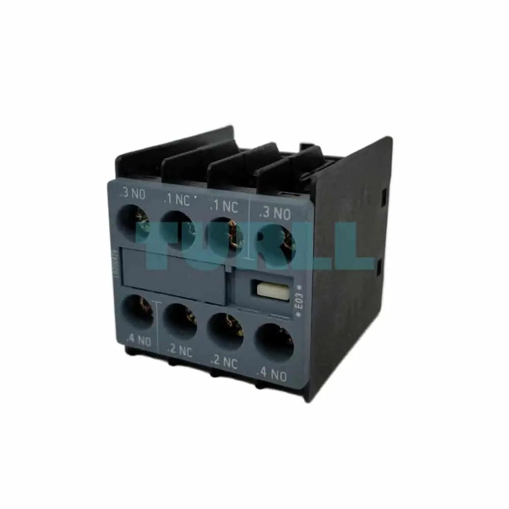 Siemens 3RH2911-1FA22 Front-Mount Auxiliary Switch, 2 NO + 2 NC, Screw Terminals for 3RT2 & 3RH2 Original Brand New 5 Siemens 3RH2911-1FA22 Front-Mount Auxiliary Switch, 2 NO + 2 NC, Screw Terminals for 3RT2 & 3RH2
