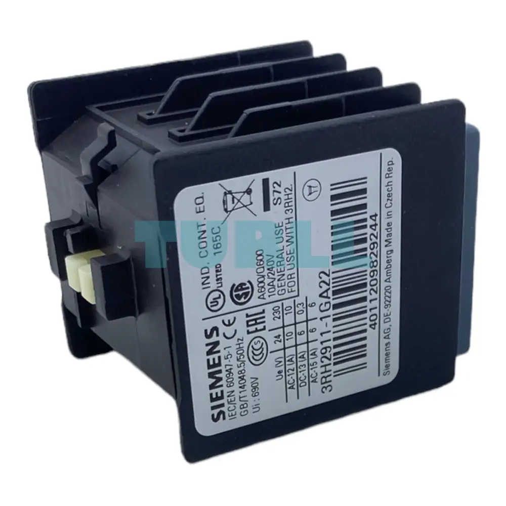 Siemens 3RH2911-1GA22 Auxiliary Switch, Physically Coded for Contactor Relays Original Brand New 3 Siemens 3RH2911-1GA22 Auxiliary Switch, Physically Coded for Contactor Relays