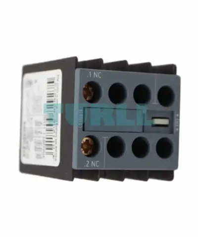 Siemens 3RH2911-1HA01 Auxiliary Switch for 3RT2, 3RH2 Contactors, 1 NC, Screw Terminal