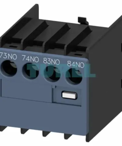 Siemens 3RH2911-1LA20 Front-Mount 2 NO Auxiliary Switch for 3RT2, 3RH2 Contactors, Screw Terminal