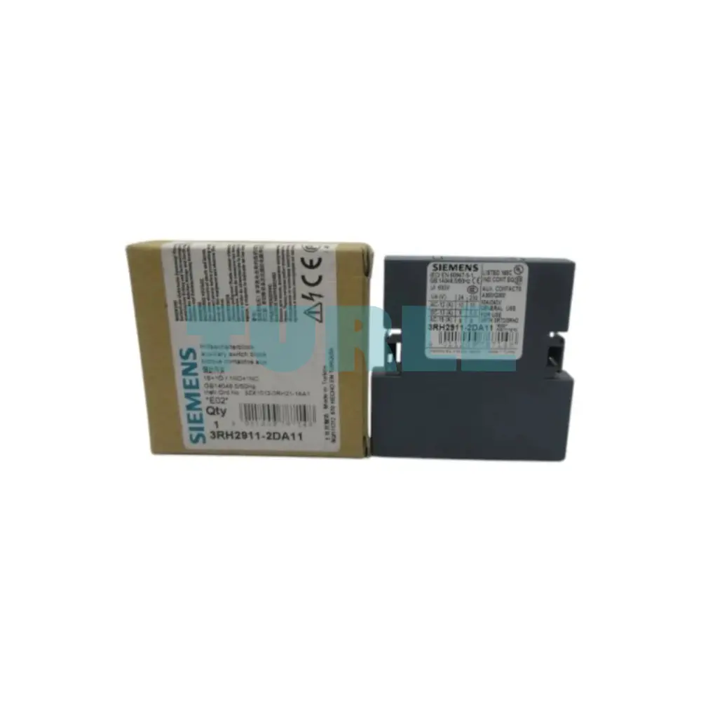Siemens 3RH2911-2DA11 Auxiliary Switch Lateral 1 NO + 1 NC, Spring-Loaded Terminal Original Brand New 4 Siemens 3RH2911-2DA11 Auxiliary Switch Lateral 1 NO + 1 NC, Spring-Loaded Terminal