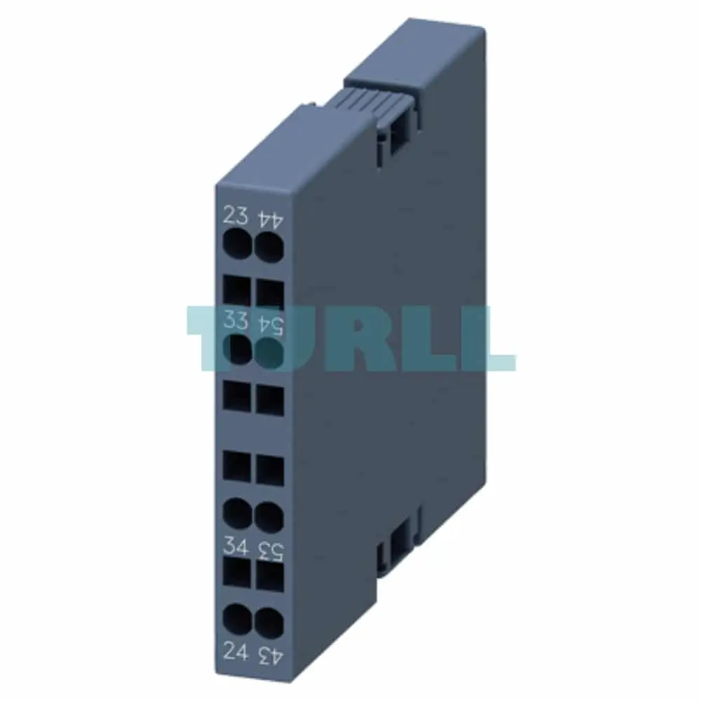 Siemens 3RH2911-2DA20 Auxiliary Switch for 3RT2.1 Contactors 2 NO, Lateral, Spring-Loaded Terminals Original Brand New 1 Siemens 3RH2911-2DA20 Auxiliary Switch for 3RT2.1 Contactors 2 NO, Lateral, Spring-Loaded Terminals