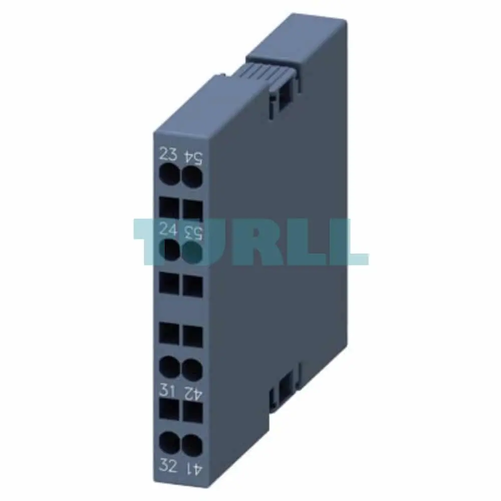 Siemens 3RH2911-2DE11 Lateral Auxiliary Switch, Solid-State Compatible, Spring-Loaded Terminals Original Brand New 1 Siemens 3RH2911-2DE11 Lateral Auxiliary Switch, Solid-State Compatible, Spring-Loaded Terminals