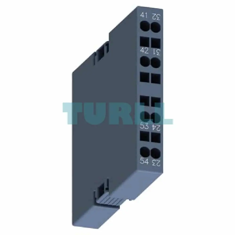 Siemens 3RH2911-2DE11 Lateral Auxiliary Switch, Solid-State Compatible, Spring-Loaded Terminals Original Brand New 3 Siemens 3RH2911-2DE11 Lateral Auxiliary Switch, Solid-State Compatible, Spring-Loaded Terminals