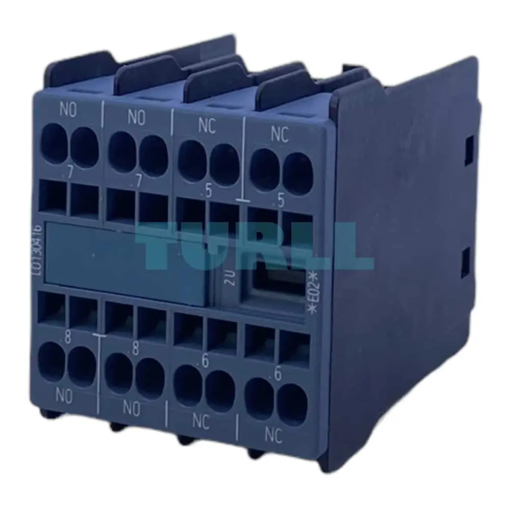 Siemens 3RH2911-2FC22 Auxiliary Switch Block, Front-Mounted, 2 NO + 2 NC, Spring-Loaded Terminal Original Brand New 6 Siemens 3RH2911-2FC22 Auxiliary Switch Block, Front-Mounted, 2 NO + 2 NC, Spring-Loaded Terminal