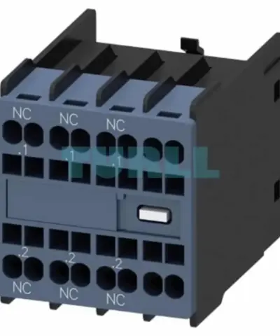 Siemens SIRIUS 3RH2911-2HA03 Front-Mounted Auxiliary Switch, 3 NC Contacts, Spring-Type Terminal