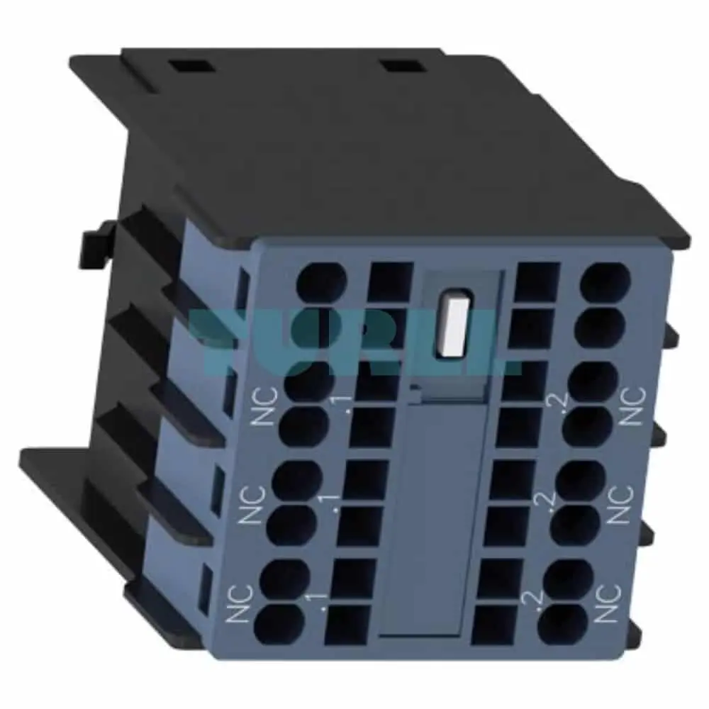 Siemens SIRIUS 3RH2911-2HA03 Front-Mounted Auxiliary Switch, 3 NC Contacts, Spring-Type Terminal Original Brand New 2 Siemens SIRIUS 3RH2911-2HA03 Front-Mounted Auxiliary Switch, 3 NC Contacts, Spring-Type Terminal