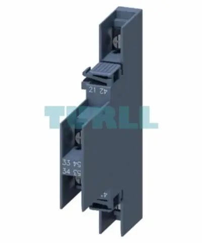 Siemens 3RH2911-4DA11 Auxiliary Switch, 1 NO + 1 NC, Lateral Mount for 3RT2.1 Contactors