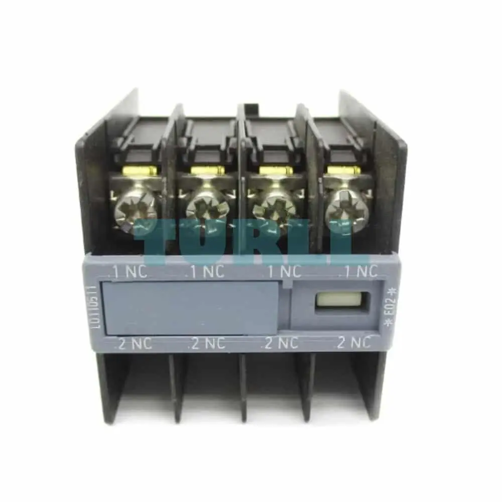 Siemens 3RH2911-4FA04 Auxiliary Switch, Front Mount, 4 NC Contacts, Ring Lug Connection Original Brand New 1 Siemens 3RH2911-4FA04 Auxiliary Switch, Front Mount, 4 NC Contacts, Ring Lug Connection