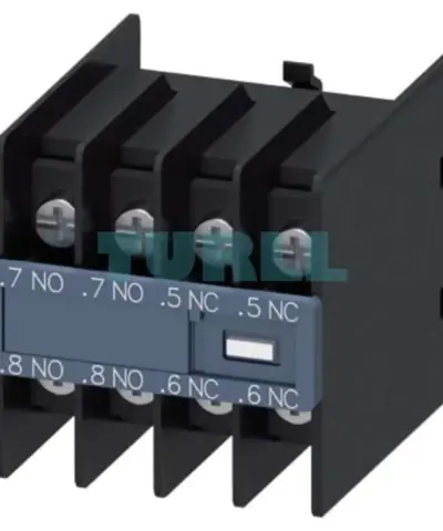 Siemens 3RH2911-4FC22 Front Auxiliary Switch 2 NO + 2 NC for 3RT2/3RH2 Contactors