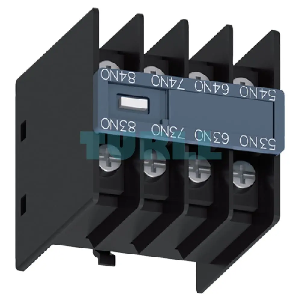 Siemens 3RH2911-4GA40 Auxiliary Switch, Front Mount, 4 NO Contacts, Ring Lug Connection Original Brand New 3 Siemens 3RH2911-4GA40 Auxiliary Switch, Front Mount, 4 NO Contacts, Ring Lug Connection
