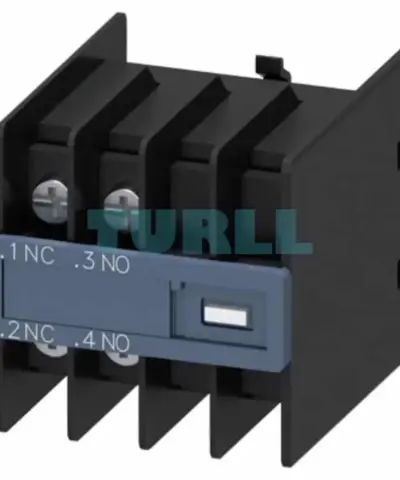 Siemens 3RH2911-4HA11 Auxiliary Switch 1 NO + 1 NC Front Mount for 3RT2 & 3RH2 Contactors