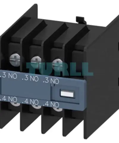 Siemens 3RH2911-4HA30 Front-Mount Auxiliary Switch for 3RT2 Contactor, 3RH2 Contactor Relays, 3 NO Contact