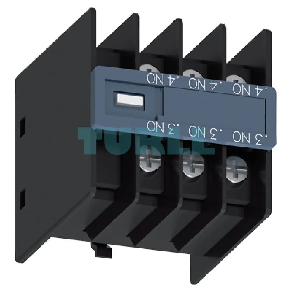 Siemens 3RH2911-4HA30 Front-Mount Auxiliary Switch for 3RT2 Contactor, 3RH2 Contactor Relays, 3 NO Contact Original Brand New 3 Siemens 3RH2911-4HA30 Front-Mount Auxiliary Switch for 3RT2 Contactor, 3RH2 Contactor Relays, 3 NO Contact
