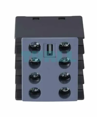 Siemens 3RH7911-1FA13 Auxiliary Contact Block 1 NO + 3 NC, 4-Pole, Screw Terminal for S00 Contactors