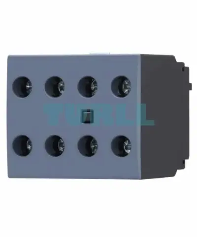 Siemens 3RH7921-1FA22 Auxiliary Switch Block 2 NO + 2 NC, 4-Pole, for S0-S3 Contactors, Screw Terminal