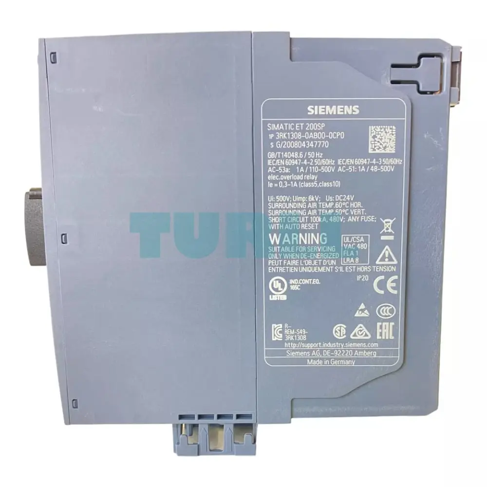 3RK1308-0AB00-0CP0 Siemens ET 200SP Direct-on-line Starter High Feature Original Brand New 5 3RK1308-0AB00-0CP0 Siemens ET 200SP Direct-on-line Starter