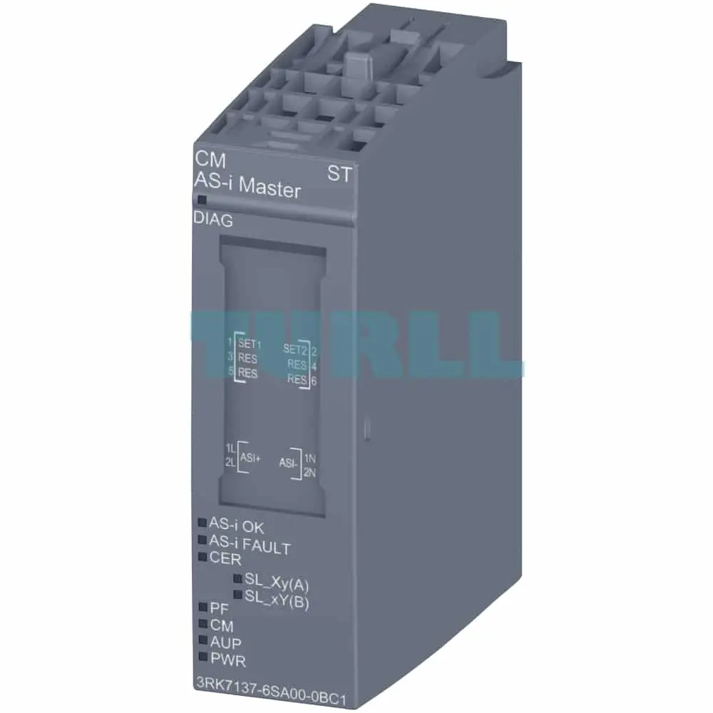 3RK7137-6SA00-0BC1 Siemens SIMATIC ET 200SP Communication Module CM AS-i Master ST Original Brand New 1 3RK7137-6SA00-0BC1 Siemens SIMATIC ET 200SP Communication Module CM AS-i Master ST