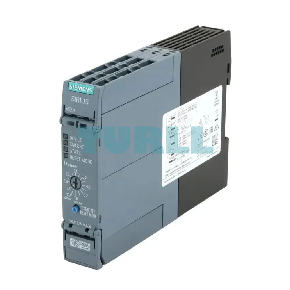 Siemens 3RM1207-1AA04 Reversing Starter 3RM1, 500 V, 0.55-3 kW, 1.6-7 A, 24 V DC Original Brand New 3 Siemens 3RM1207-1AA04 Reversing Starter 3RM1, 500 V, 0.55-3 kW, 1.6-7 A, 24 V DC