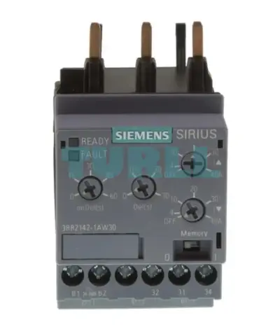 Siemens 3RR2142-1AW30 Monitoring Relay 4–40 A, 2-Phase, 24–240 V AC/DC