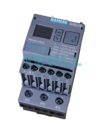 Siemens 3RR2242-1FW30 Monitoring Relay, 3-Phase Current, Phase Protection