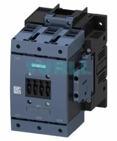 Siemens 3RT1054-1AV36 SIRIUS Power Contactor 115A, 55kW, 380-420V AC/DC, 2 NO + 2 NC Aux Contacts