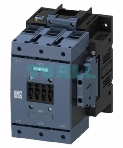 Siemens 3RT1054-1XF46-0LA2 SIRIUS Power Contactor, 115A, 55kW, 110V DC Control