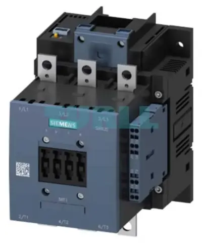 Siemens 3RT1054-6NP38-0PA5 Power Contactor 115A, 55kW, AC/DC 200-277V, PLC Input