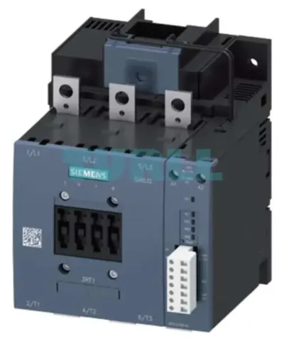 Siemens 3RT1054-6PF35 Power Contactor, 115A, 55kW, 96-127V AC/DC, Electronic Drive
