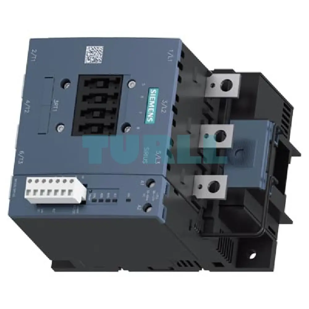 Siemens 3RT1054-6PF35 Power Contactor, 115A, 55kW, 96-127V AC/DC, Electronic Drive Original Brand New 4 Siemens 3RT1054-6PF35 Power Contactor, 115A, 55kW, 96-127V AC/DC, Electronic Drive