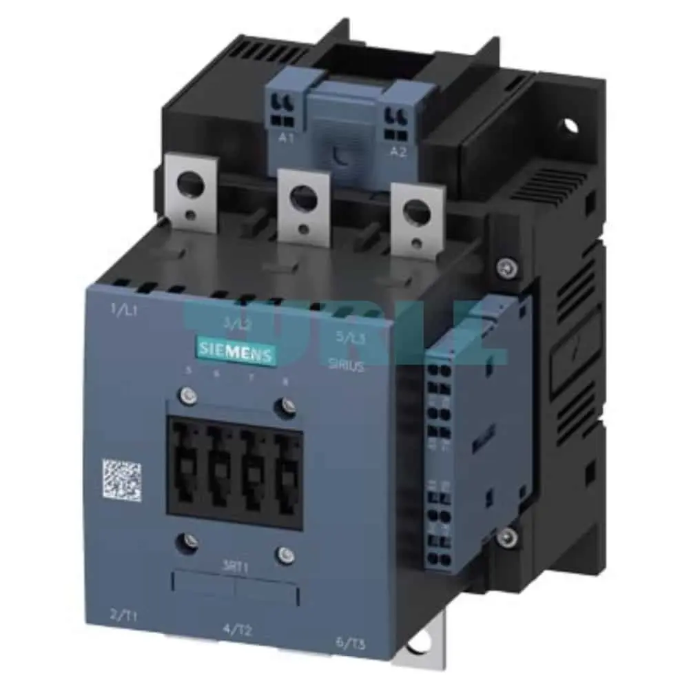 Siemens 3RT1055-2AB36 Power Contactor 150A, 75kW, 23-26V AC/DC, Spring-Loaded Terminals Original Brand New 1 Siemens 3RT1055-2AB36 Power Contactor 150A, 75kW, 23-26V AC/DC, Spring-Loaded Terminals
