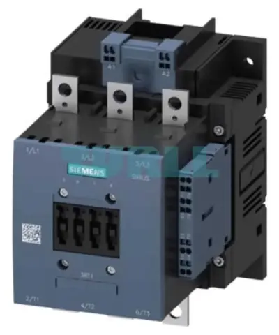 Siemens 3RT1055-2AB36 Power Contactor 150A, 75kW, 23-26V AC/DC, Spring-Loaded Terminals