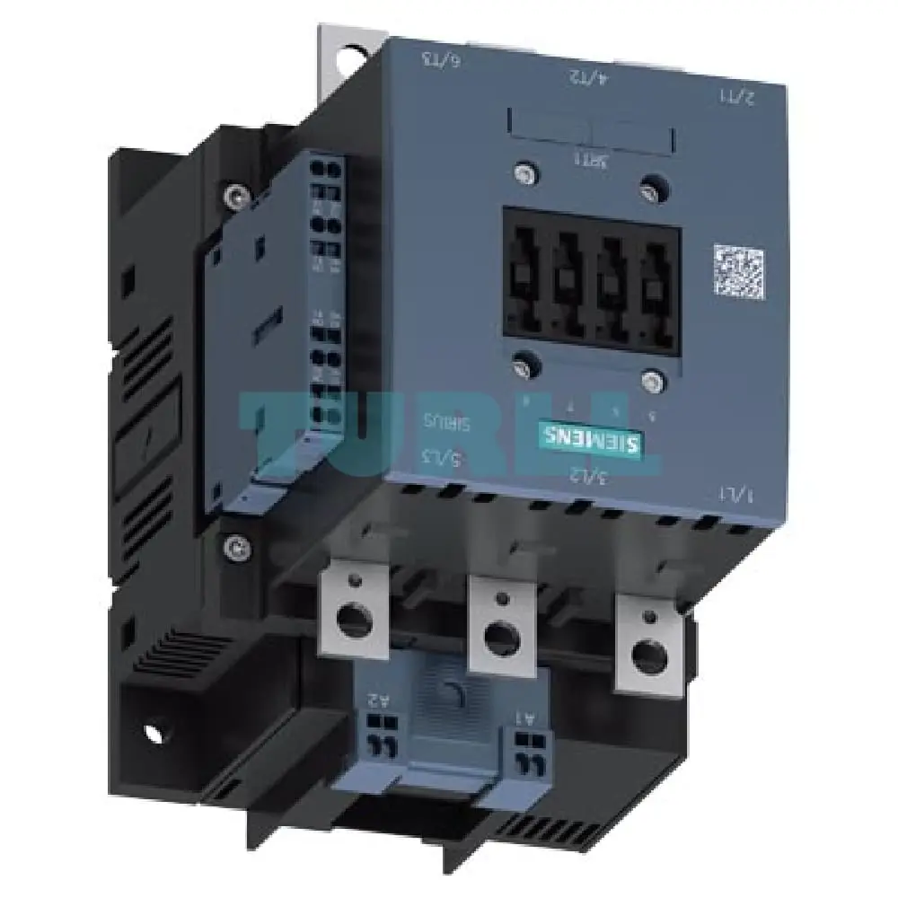 Siemens 3RT1055-2AB36 Power Contactor 150A, 75kW, 23-26V AC/DC, Spring-Loaded Terminals Original Brand New 3 Siemens 3RT1055-2AB36 Power Contactor 150A, 75kW, 23-26V AC/DC, Spring-Loaded Terminals