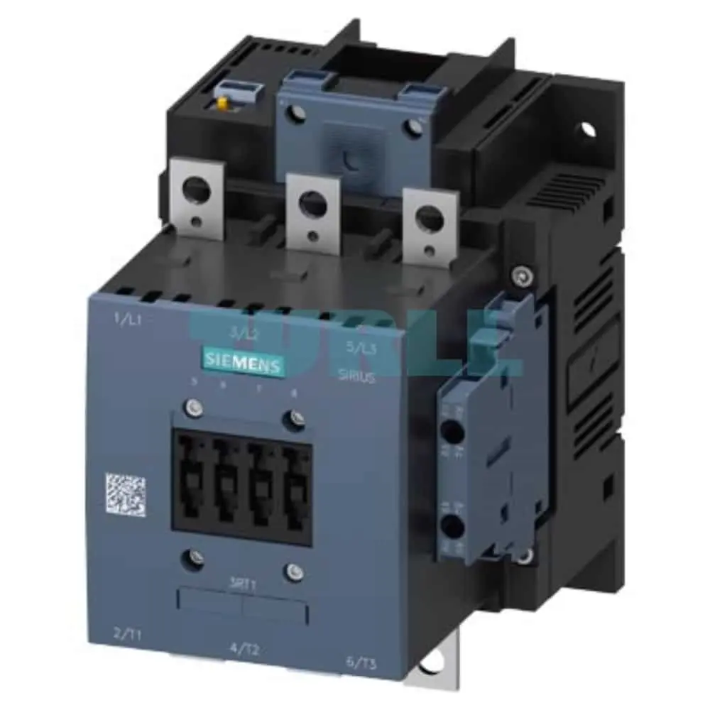 Siemens 3RT1055-6NP36 SIRIUS Power Contactor 150A, 75kW, 200-277V UC with PLC Input Original Brand New 1 Siemens 3RT1055-6NP36 SIRIUS Power Contactor 150A, 75kW, 200-277V UC with PLC Input