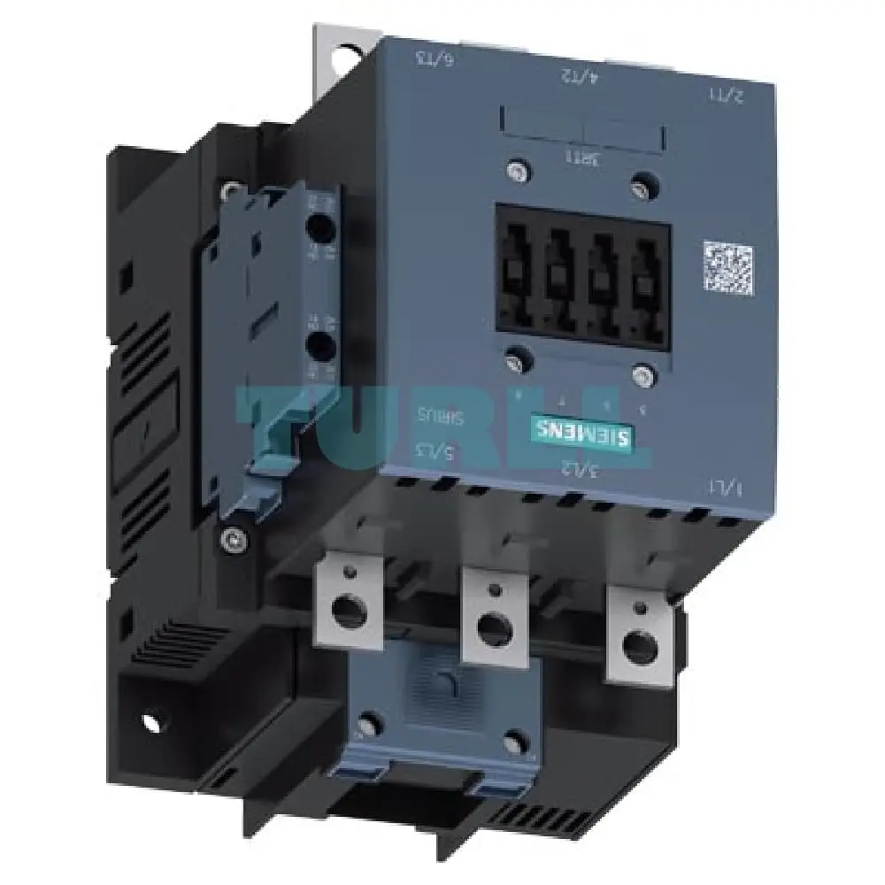 Siemens 3RT1056-6AM36 Power Contactor 185A, 90kW, 200-220V AC/DC, 2NO+2NC Original Brand New 3 Siemens 3RT1056-6AM36 Power Contactor 185A, 90kW, 200-220V AC/DC, 2NO+2NC