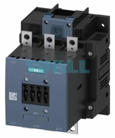 Siemens 3RT1056-6AP30 Power Contactor 185A, 90kW, 220-240V AC/DC, 3-Pole