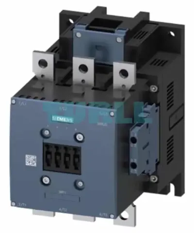Siemens 3RT1064-6AM36 Power Contactor 225A, 110kW, 200-220V AC/DC Coil, Busbar Main Connection