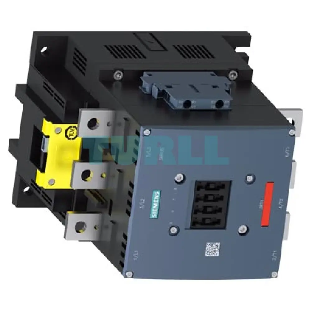 Siemens 3RT1075-6SF36-3PA0 Power Contactor 400A, 200kW, Screw Terminal, 24V DC Original Brand New 2 Siemens 3RT1075-6SF36-3PA0 Power Contactor 400A, 200kW, Screw Terminal, 24V DC