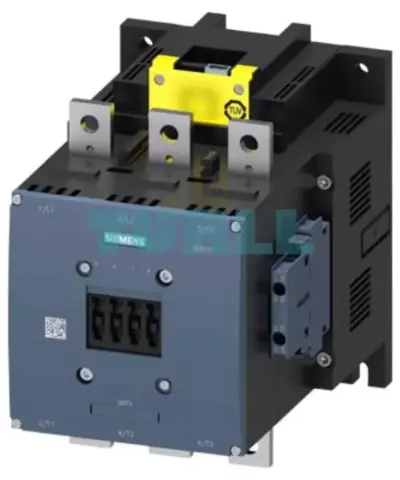 Siemens 3RT1075-6SP36 Power Contactor, 400A, 200kW, with F-PLC Input
