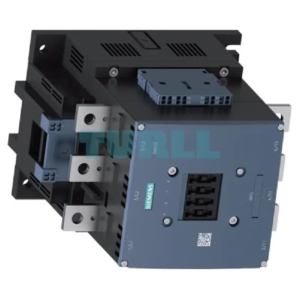 Siemens 3RT1076-2AT36 SIRIUS Power Contactor, 500A, 250kW, 575-600V AC/DC, Spring-Loaded Terminal Original Brand New 2 Siemens 3RT1076-2AT36 SIRIUS Power Contactor, 500A, 250kW, 575-600V AC/DC, Spring-Loaded Terminal